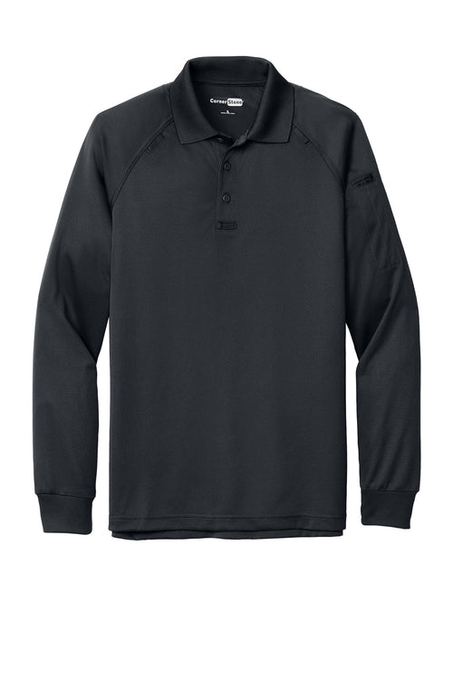 CornerStone® Select Long Sleeve Snag-Proof Tactical Polo