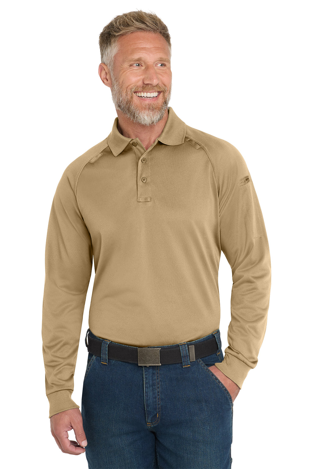 CornerStone® Select Long Sleeve Snag-Proof Tactical Polo