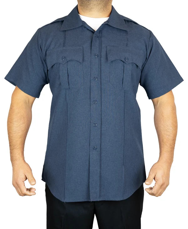 100% Polyester Short Sleeve Uniform Shirt