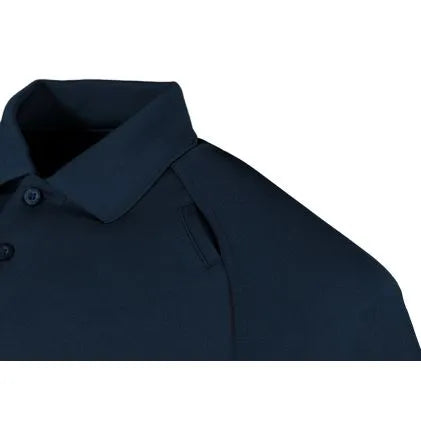 Men's Raglan Long Sleeve Utility Polo