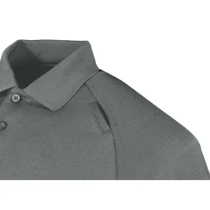 Men's Raglan Long Sleeve Utility Polo