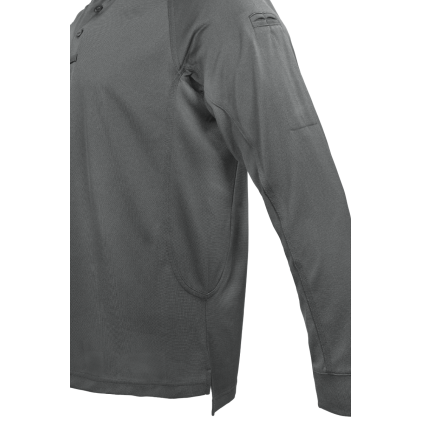 Men's Raglan Long Sleeve Utility Polo