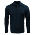 Men's Raglan Long Sleeve Utility Polo