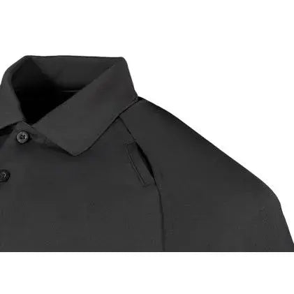 Men's Raglan Long Sleeve Utility Polo