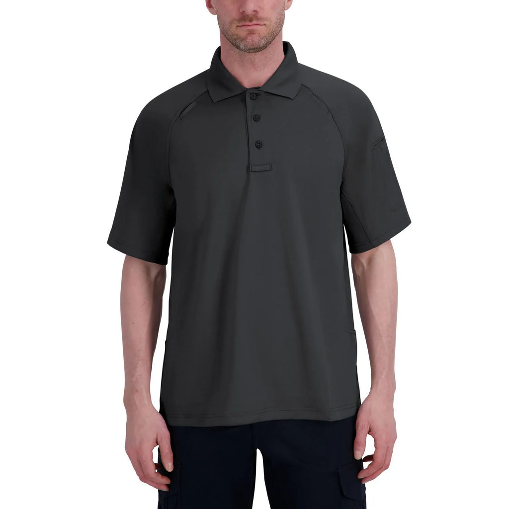 Men's Raglan Short Sleeve Utility Polo