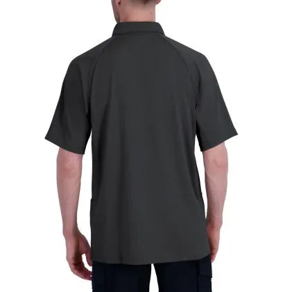 Men's Raglan Short Sleeve Utility Polo