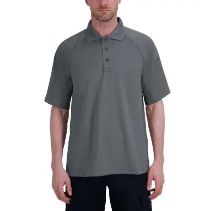 Men's Raglan Short Sleeve Utility Polo