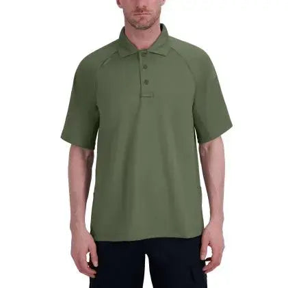 Men's Raglan Short Sleeve Utility Polo