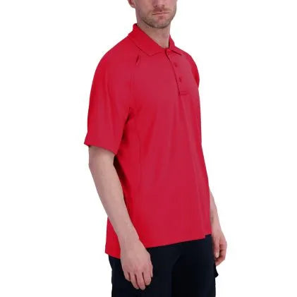 Men's Raglan Short Sleeve Utility Polo