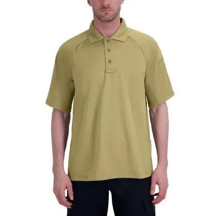 Men's Raglan Short Sleeve Utility Polo