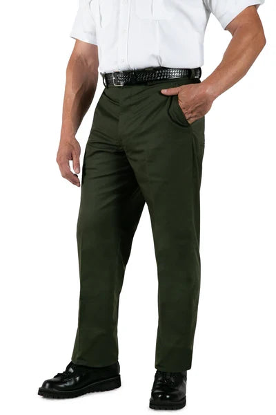 FIRST CLASS 100% POLYESTER ELASTIQUE WEAVE UNIFORM SLACKS