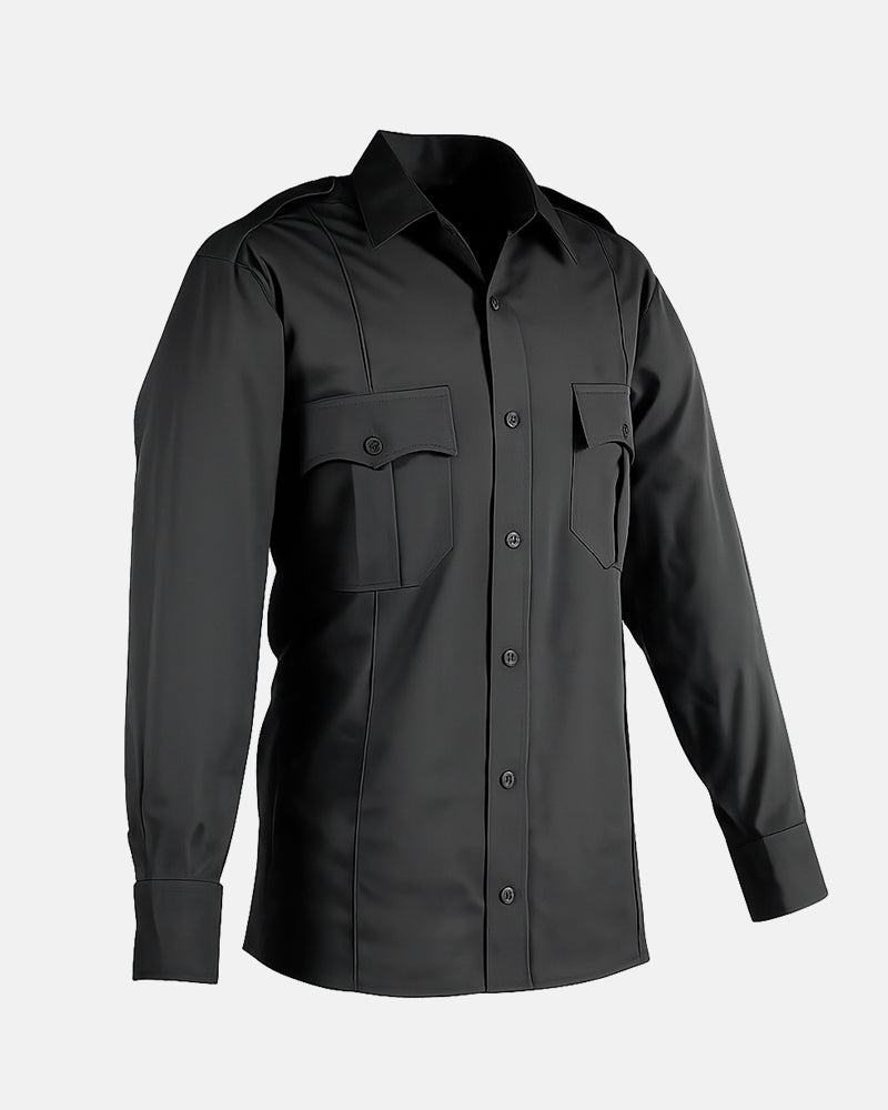 100% Polyester Long Sleeve Uniform Shirt SALE