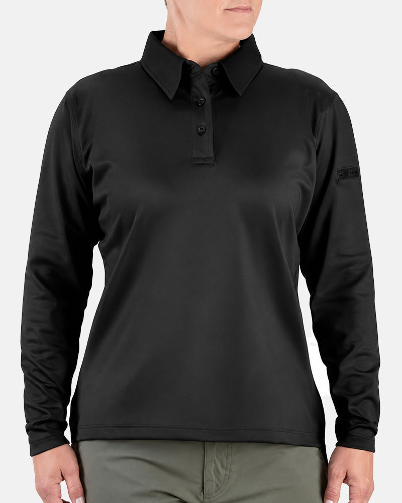 I.C.E.® Women's Performance Polo - Long Sleeve