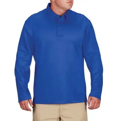 I.C.E.® (Integrated Cooling Effect) Men's Performance Long Sleeve Polo