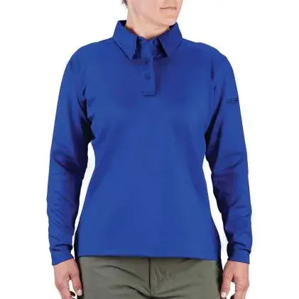 I.C.E.® Women's Performance Polo - Long Sleeve