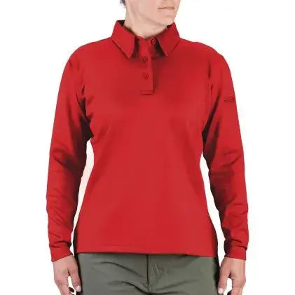 I.C.E.® Women's Performance Polo - Long Sleeve