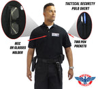 POLY/COTTON TACTICAL SECURITY POLO SHIRTS
