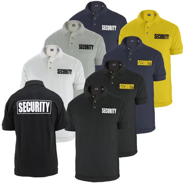 POLY/COTTON TACTICAL SECURITY POLO SHIRTS