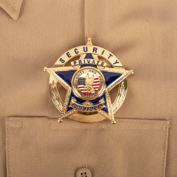100% Polyester Short Sleeve Uniform Shirt