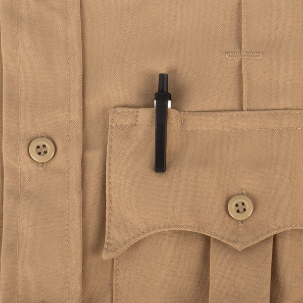 100% Polyester Short Sleeve Uniform Shirt