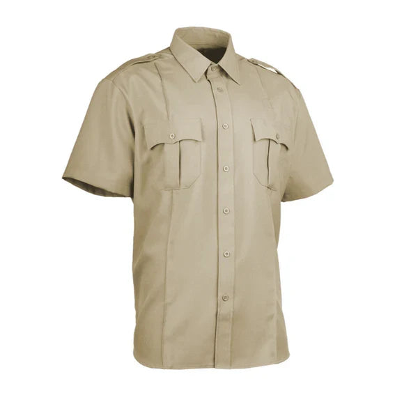 100% Polyester Short Sleeve Uniform Shirt